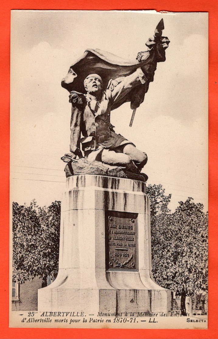 73 - ALBERTVILLE - MONUMENT AUX MORTS 1870-71 - Albertville