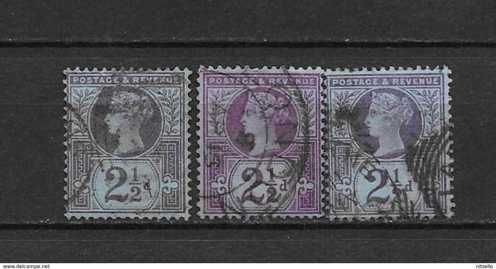 LOTE 1884  ///  GRAN BRETAÑA - YVERT Nº: 95 - VARIEDAD DE COLOR ¡¡¡ LIQUIDATION !!! - Used Stamps