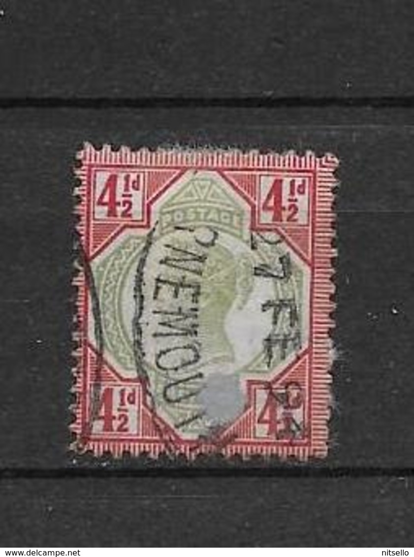 LOTE 1884  ///  GRAN BRETAÑA - YVERT Nº: 98  //  CATALOG. 2014/COTE: 30€    //  ¡¡¡ LIQUIDATION !!! - Used Stamps