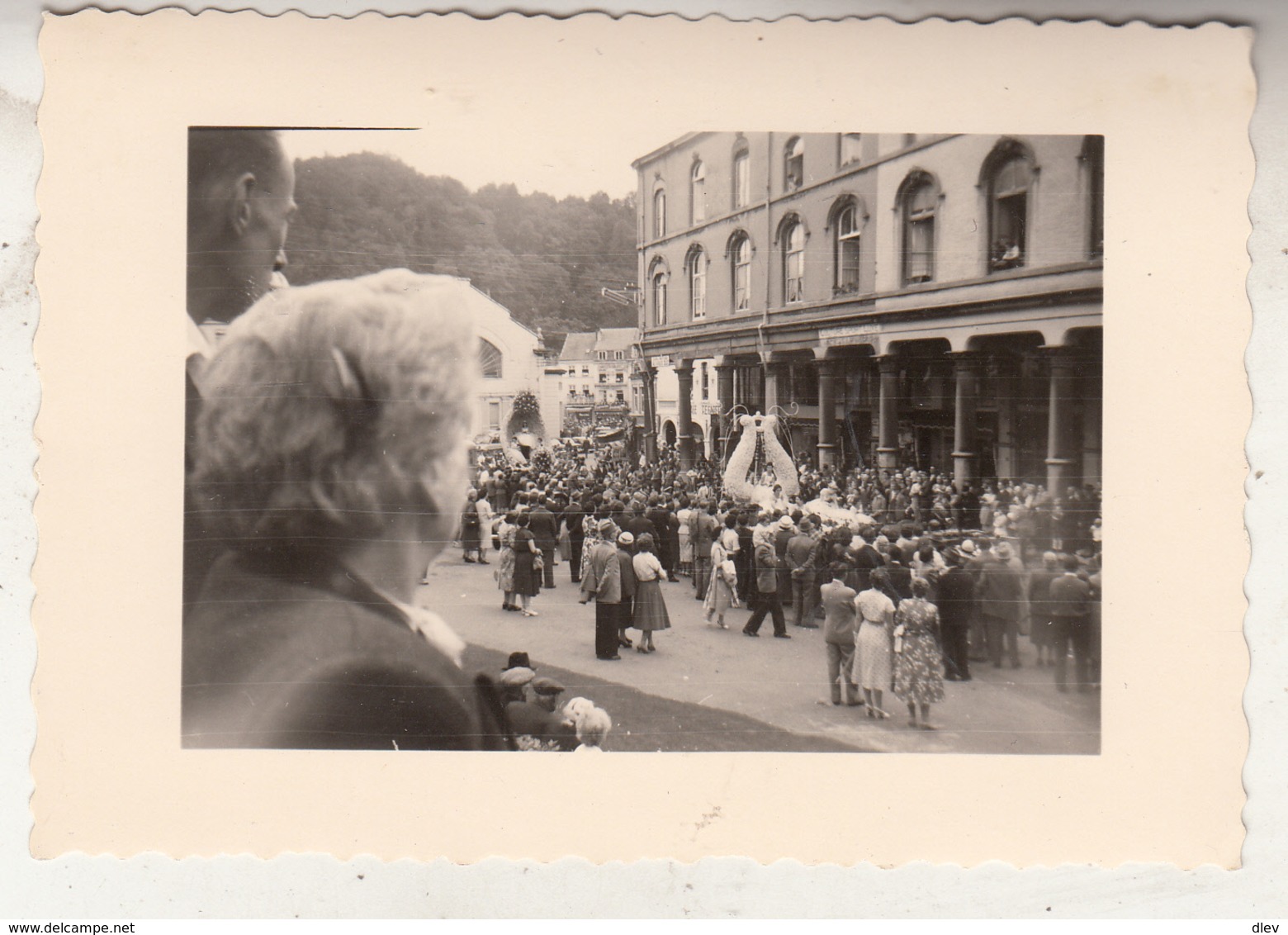 Spa - Corso Fleuri - 1958 - Photo Format 7.5 X 11 Cm - Places