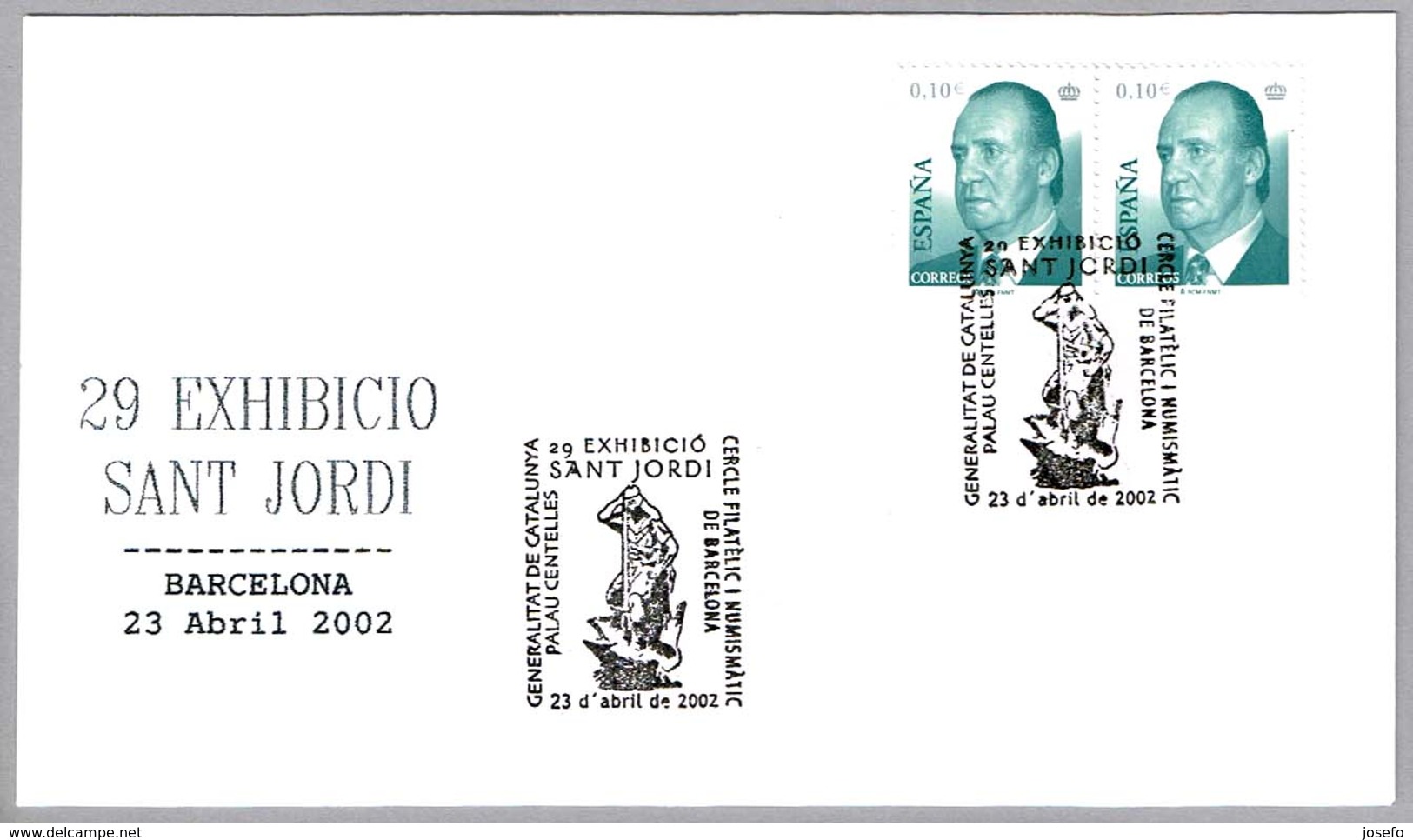 SAN JORGE - SAINT GEORGES - SAINT GEORGE. Barcelona 2002 - Christianisme