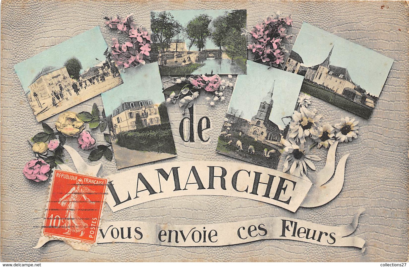 88-LAMARCHE- JE VOUS ENVOIE CES FLEURS - Lamarche