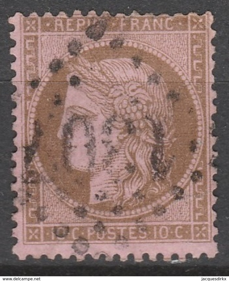 France  .    Yvert    .    58        .   O   .     Oblitéré   .   /   .    Cancelled - 1871-1875 Ceres