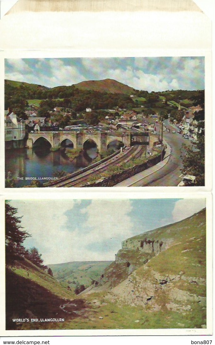 Lot De 6 Cartes Postales De Llangollen - Letonia