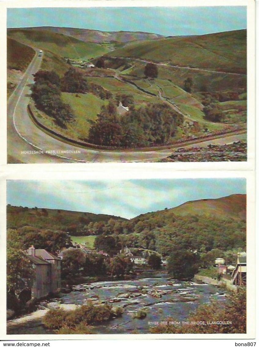 Lot De 6 Cartes Postales De Llangollen - Letonia