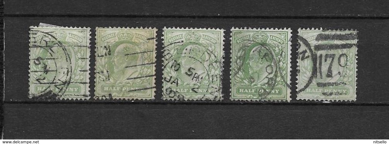 LOTE 1885  ///  GRAN BRETAÑA - YVERT Nº: 106 CON DIFERENTES MATASELLOS    //  ¡¡¡ LIQUIDATION !!! - Used Stamps
