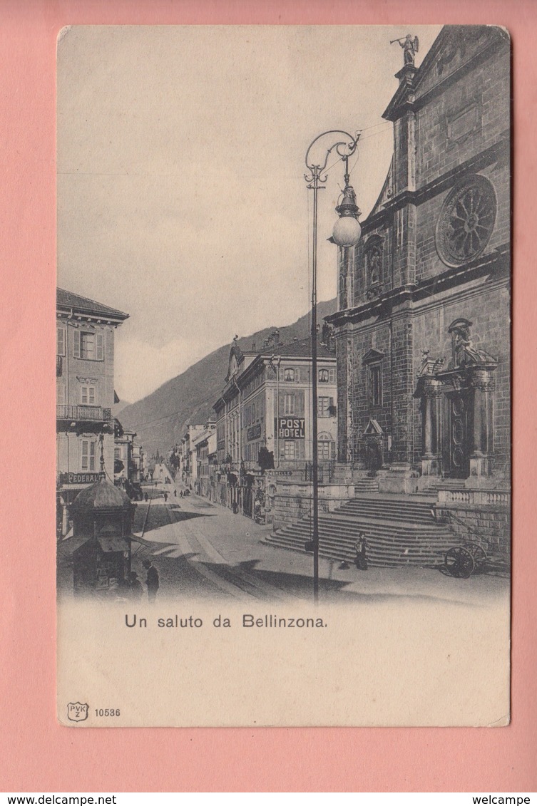 OLD POSTCARD SWITZERLAND - SUISSE - SVIZZERA - BELLINZONA - Altri & Non Classificati