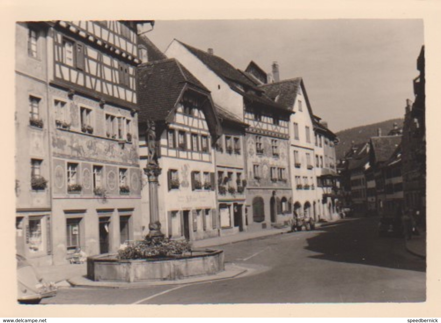 26945 Six 6 Photo Voyage Rhin Années 1960 - En Suisse  -Stein En Rhein Constance- Enseignes - Lieux