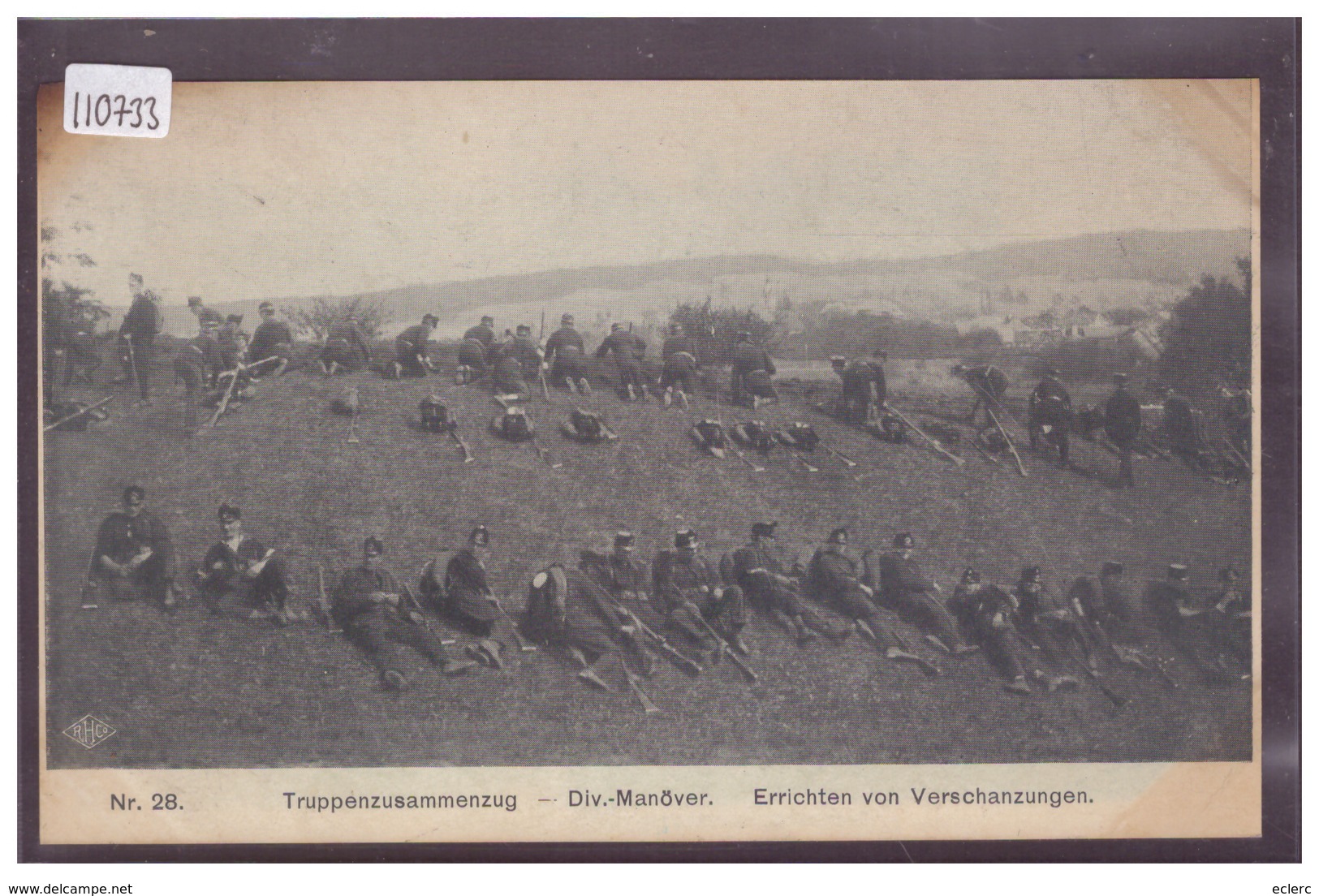 ARMEE SUISSE - MILITAIRE - TRUPPENZUSAMMENZUG Nr 28 - TB - Zoug