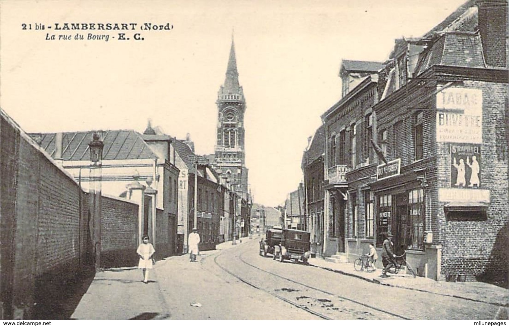 59 NORD Animation Devant Le Tabac Buvette De La Rue Du Bourg à LAMBERSART - Lambersart