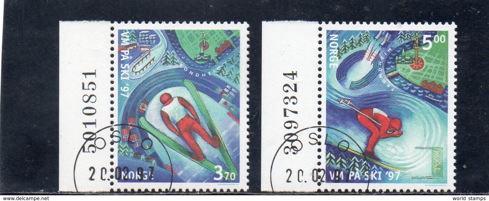 NORVEGE 1997 O - Used Stamps