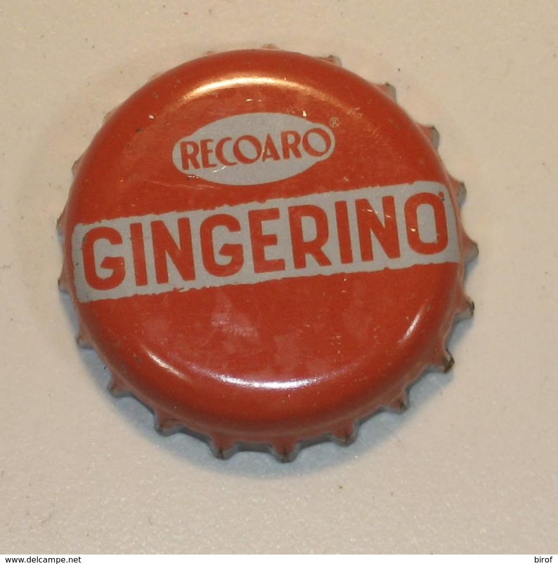 TAPPO A CORONA - USATO GINGERINO RECOARO   - - Altri & Non Classificati