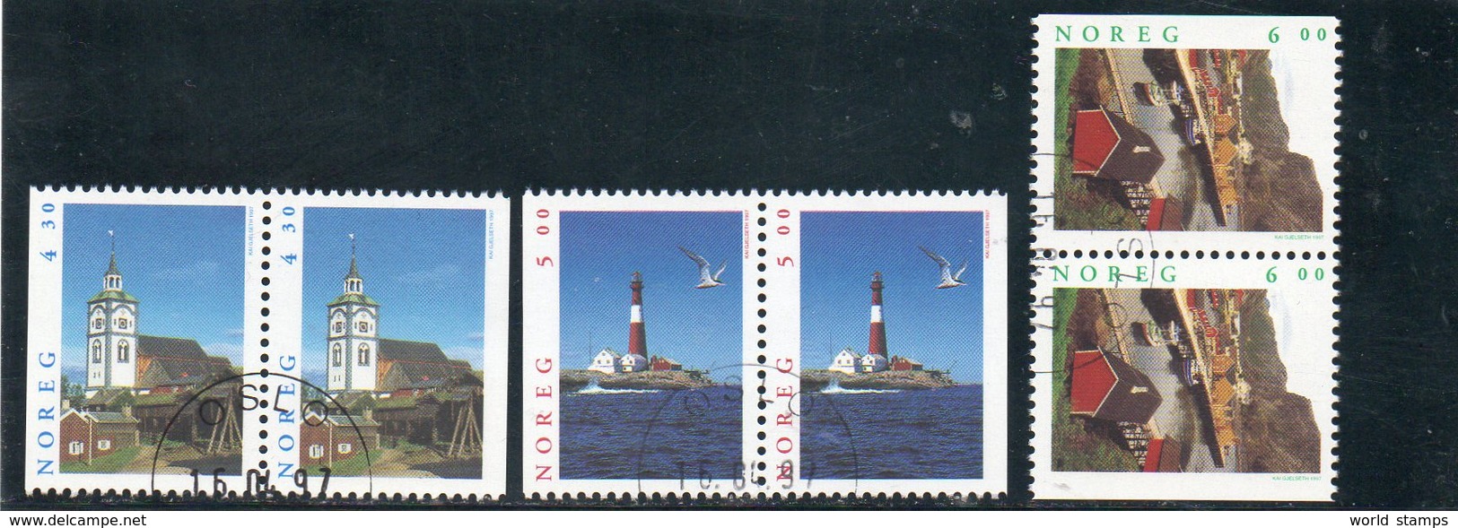 NORVEGE 1997 O - Used Stamps