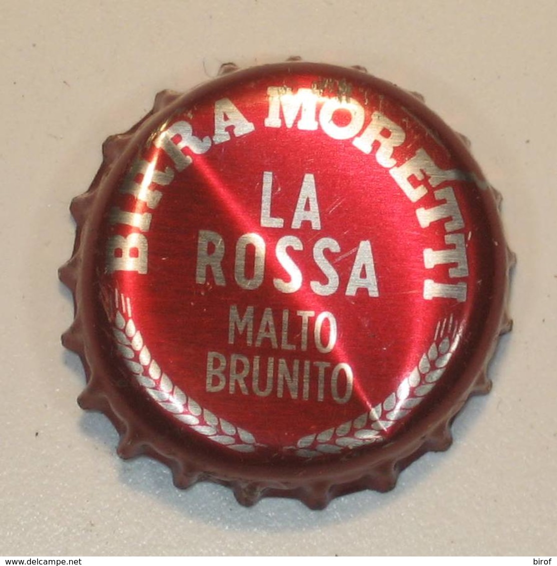 TAPPO A CORONA - USATO - BIRRA - MORETTI LA ROSSA - MALTO BRUNITO - Birra