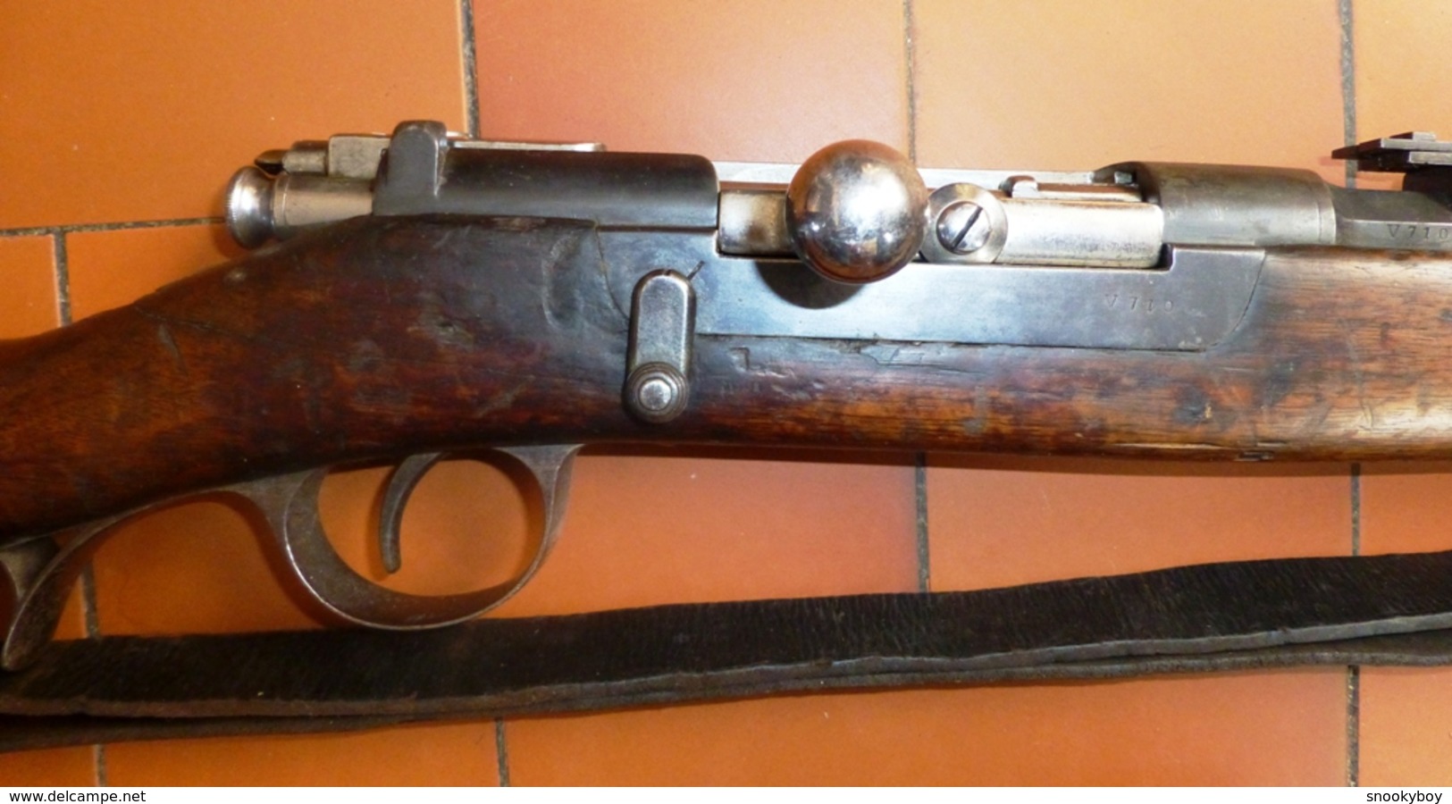 FUSIL KROPATSCHEK  STEYR  M. 1886 - Armes Neutralisées