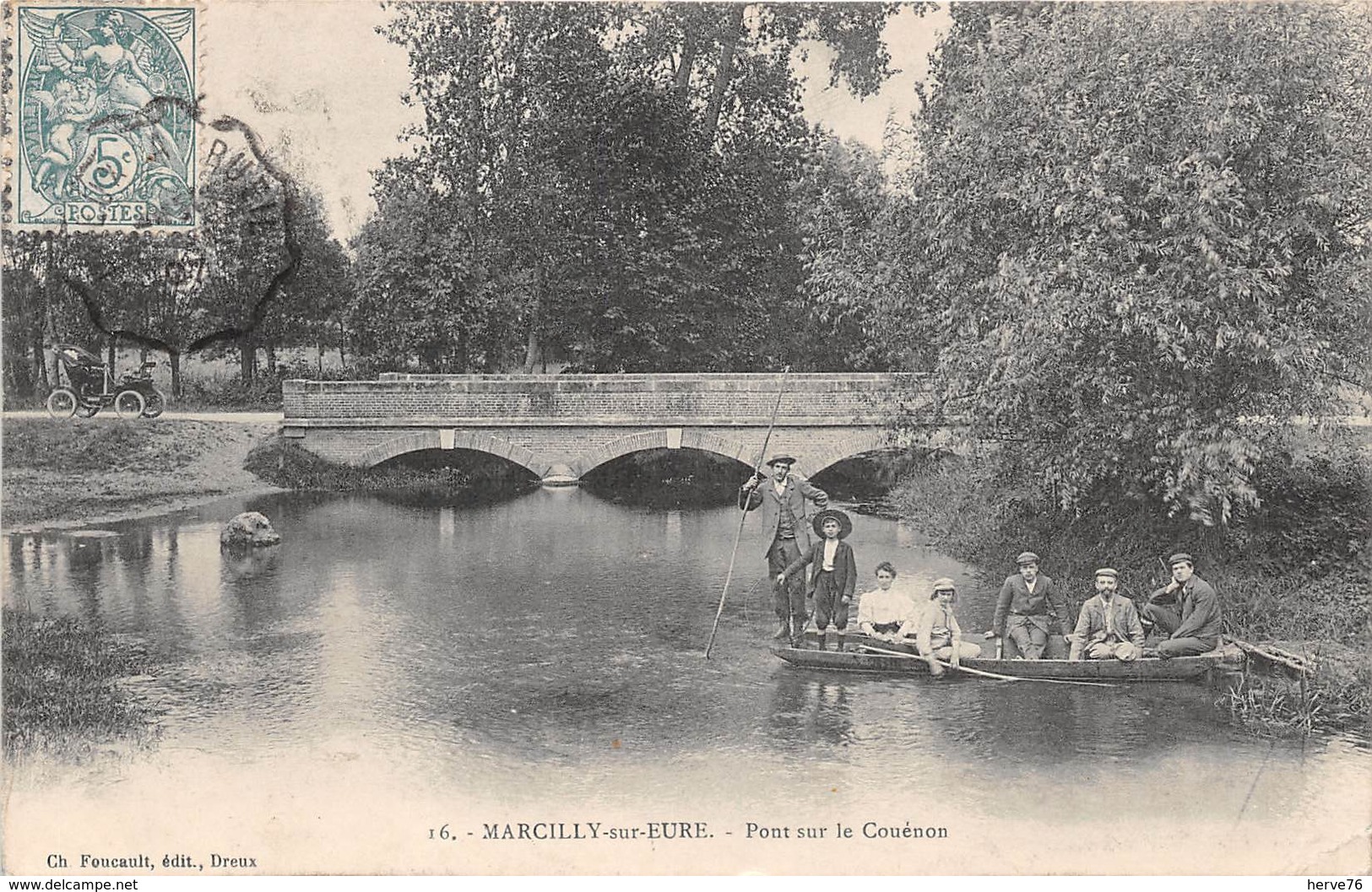 MARCILLY SUR EURE - Pont Sur Le Couénon - Marcilly-sur-Eure