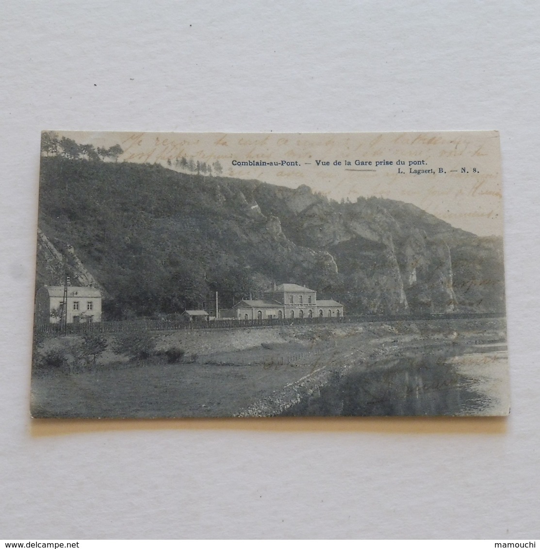 COMBLAIN AU PONT - Vue De La Gare Prise Du Pont - Envoyée - Comblain-au-Pont