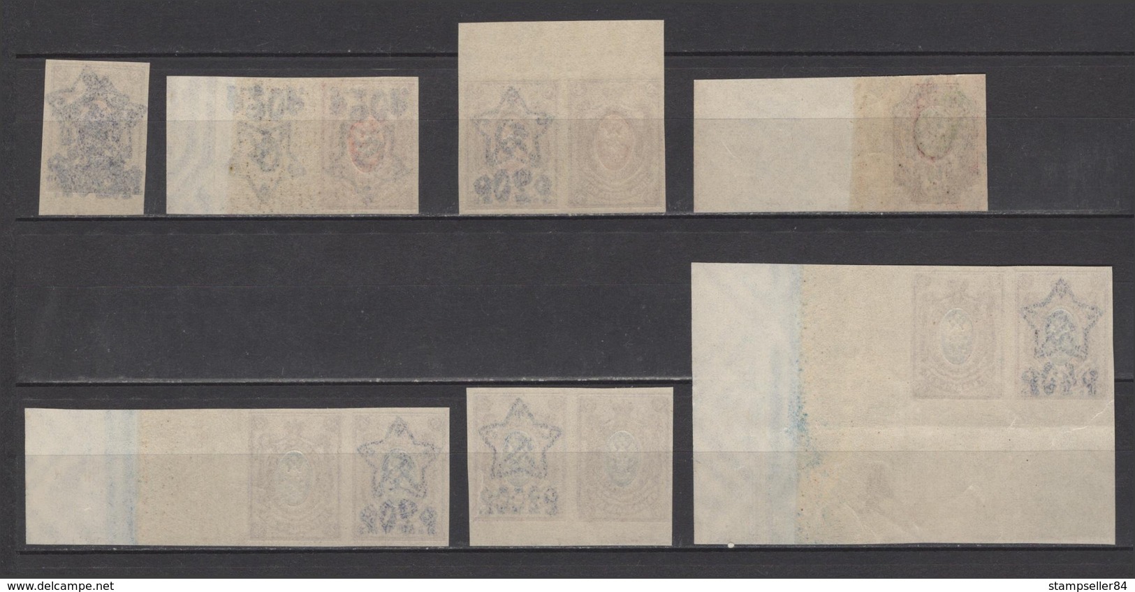 1922 Star Overprint Selection Of Varieties MNH OG See Discription 1 - Neufs