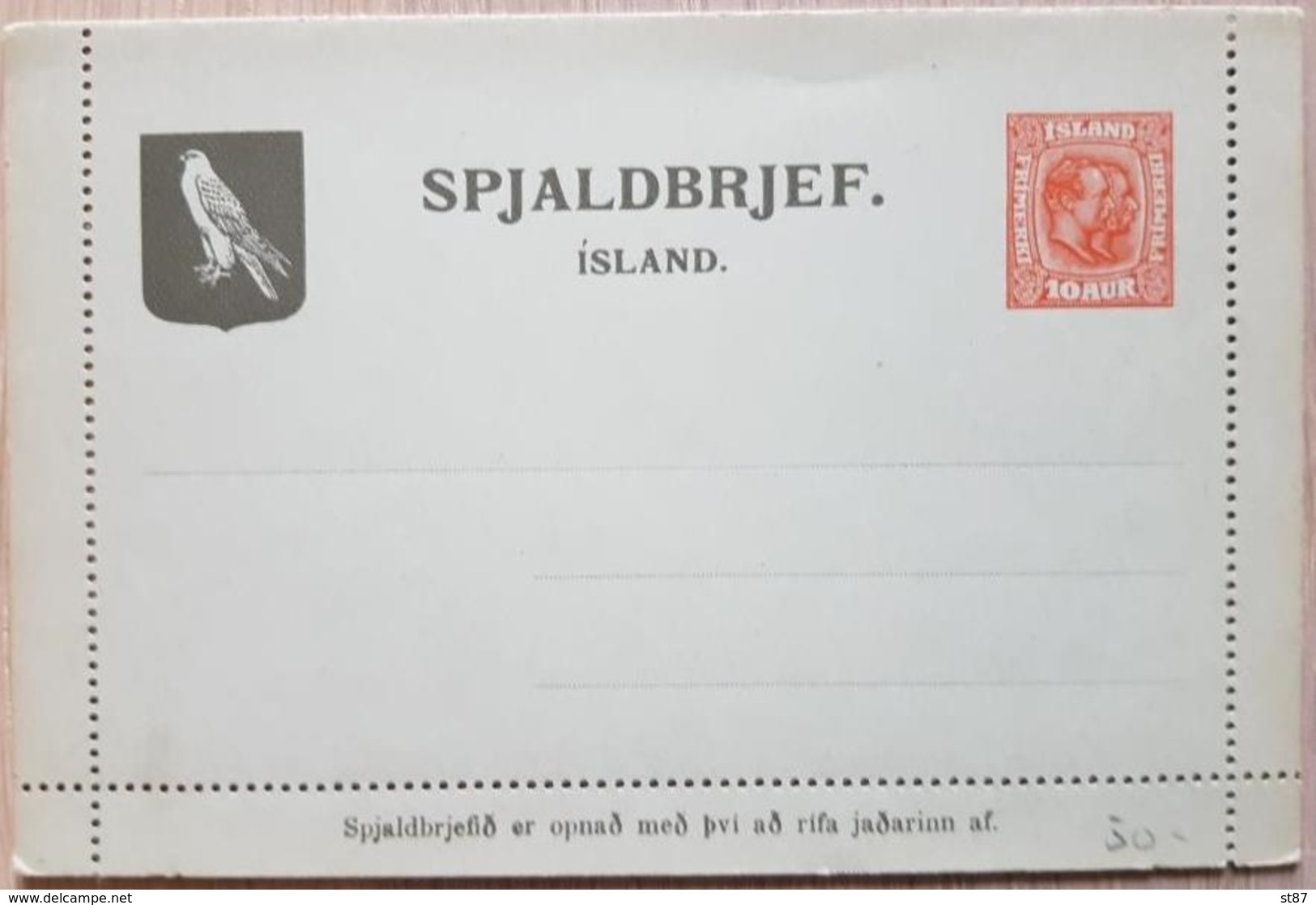 Iceland Spjaldbrjef - Other & Unclassified