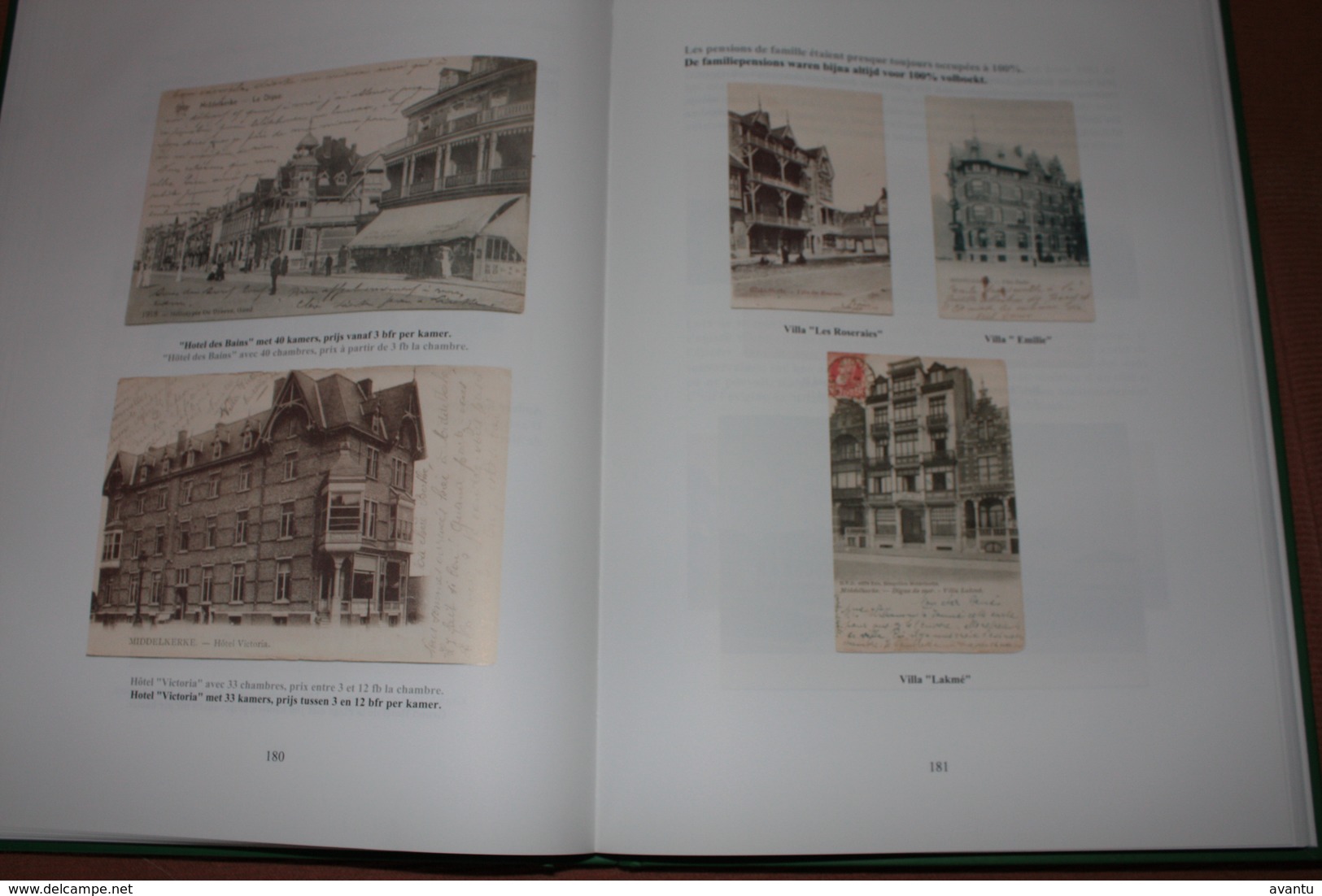 NIEUWPOORT  / BOEK LA BELLE EPOQUE - met afbeeldingen van postkaarten van alle kustgemeentes  370 blz tweetalig