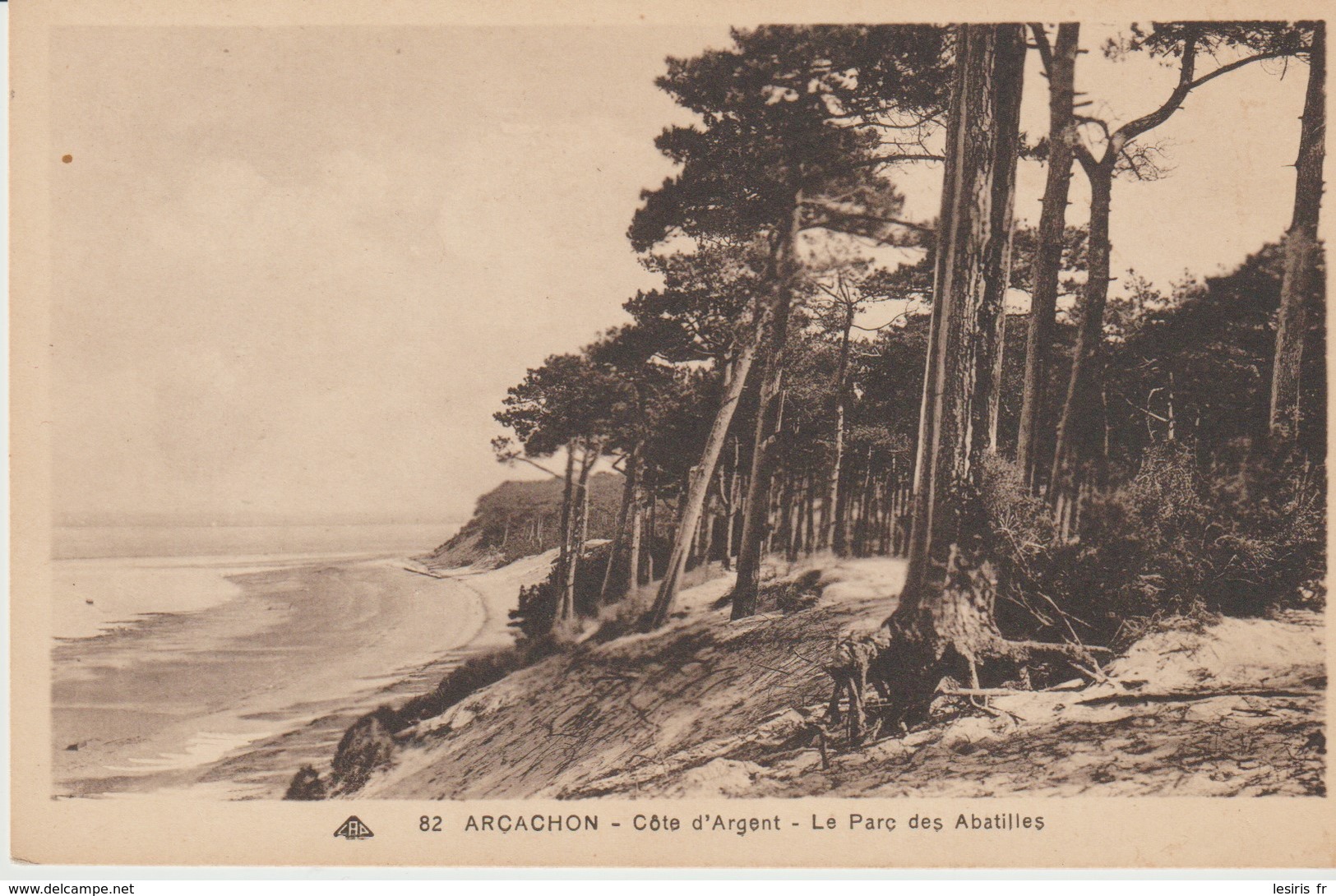 C.P.A. -  ARCACHON - LE PARC DES ABATILLES - 82 - C. A. P. - Arcachon