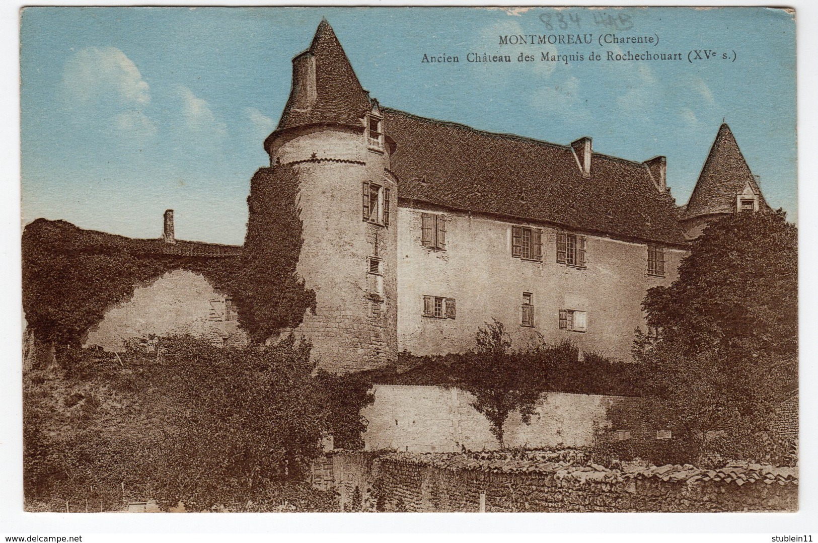 Montmoreau-Saint-Cybard  (Charente) Château Rochechouart - Autres & Non Classés