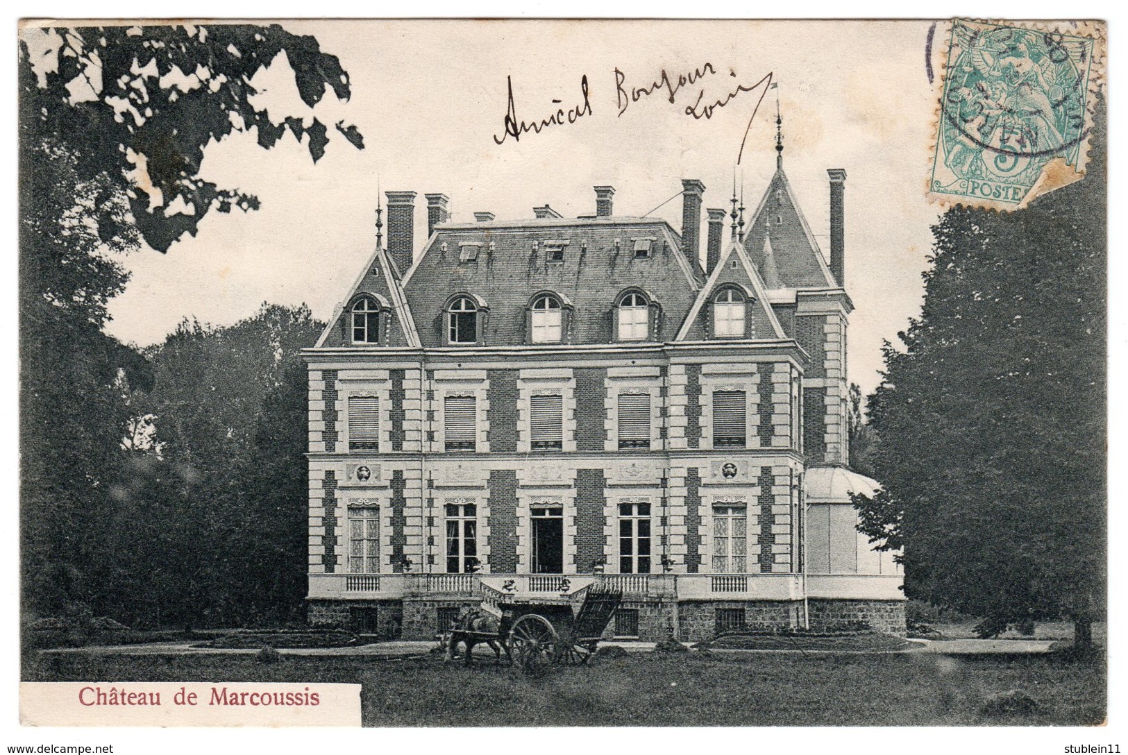 Marcoussis   (Essonne)  Le Château - Andere & Zonder Classificatie