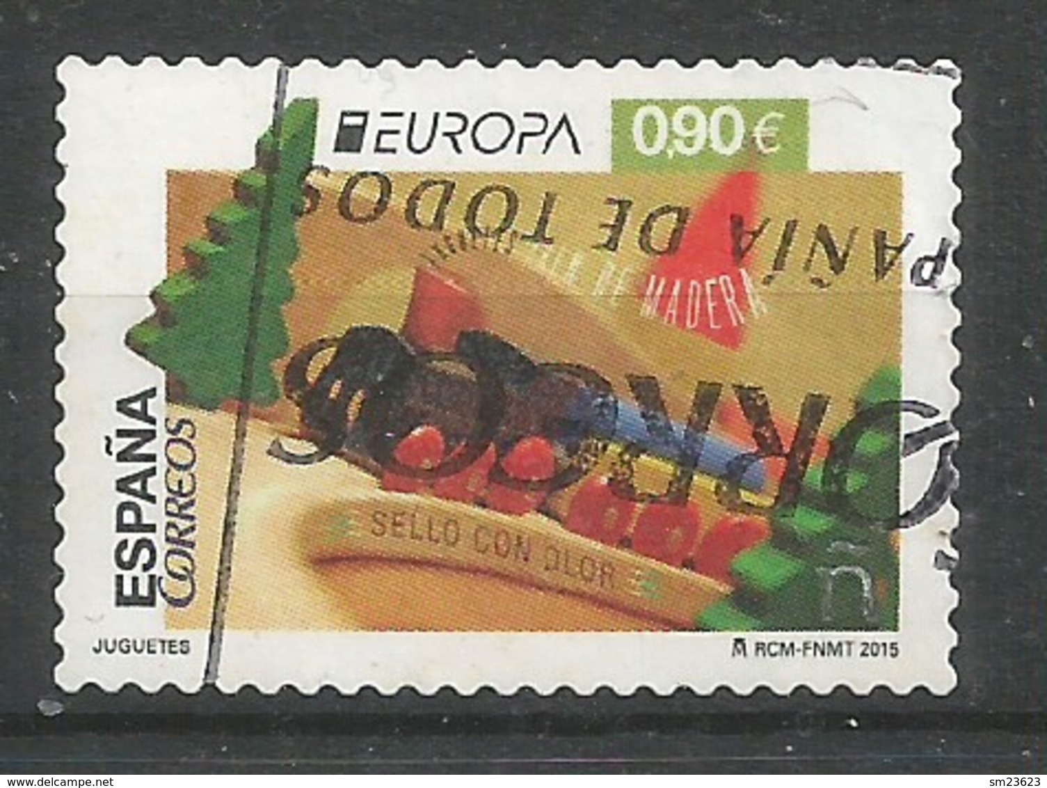 Spanien / Espana  2015  , EUROPA CEPT - Historisches Spielzeug - Gestempelt / Used / (o) - 2015