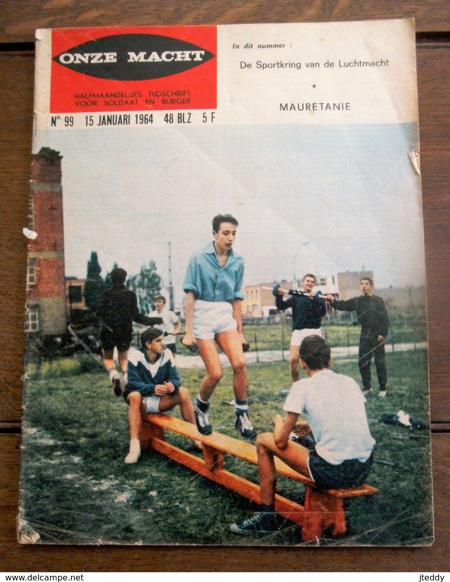 Tijdschrift  ONZE  MACHT  1964 - Hollandais