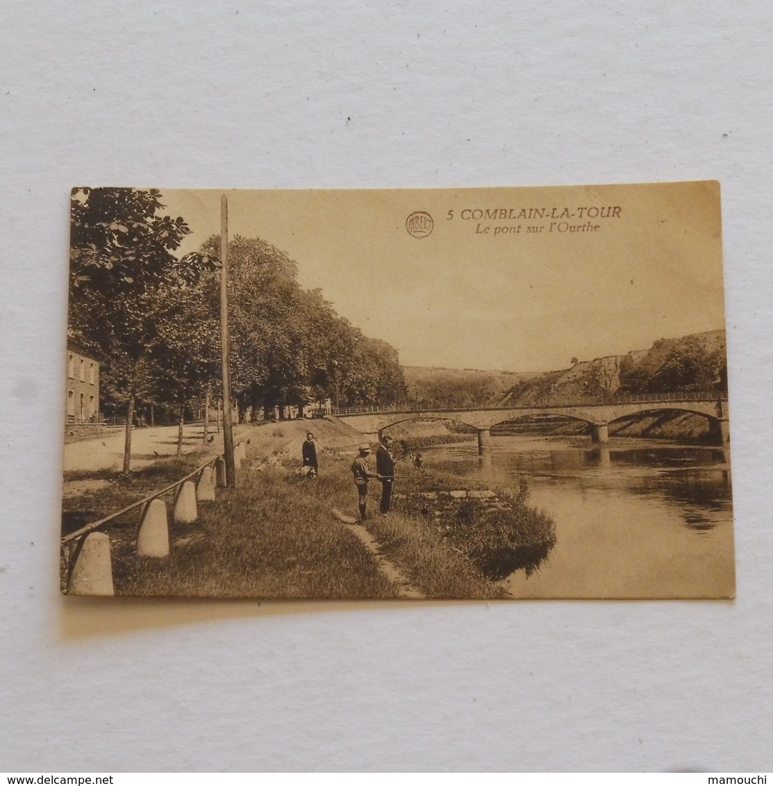 COMBLAIN -LA-TOUR  --Le Pont Et L'ourthe    ---. Envoyée - Hamoir