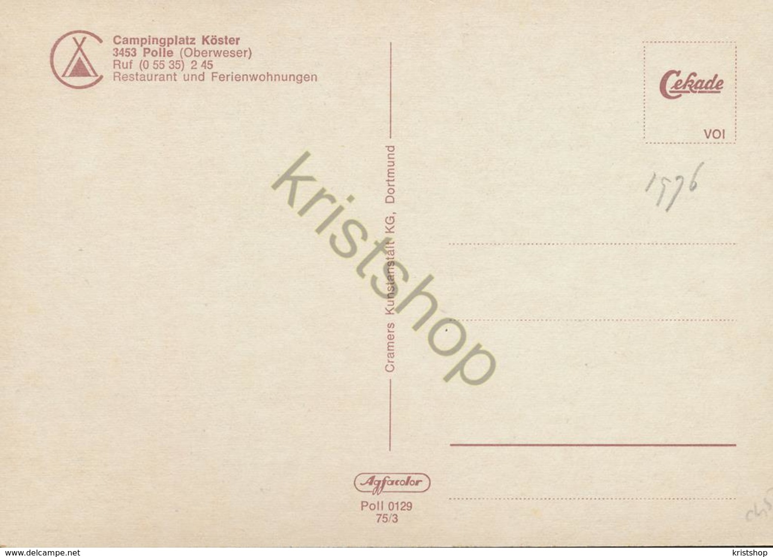 Polle/Oberweser - Campingplatz Köster [AA40 2.245 - Otros & Sin Clasificación