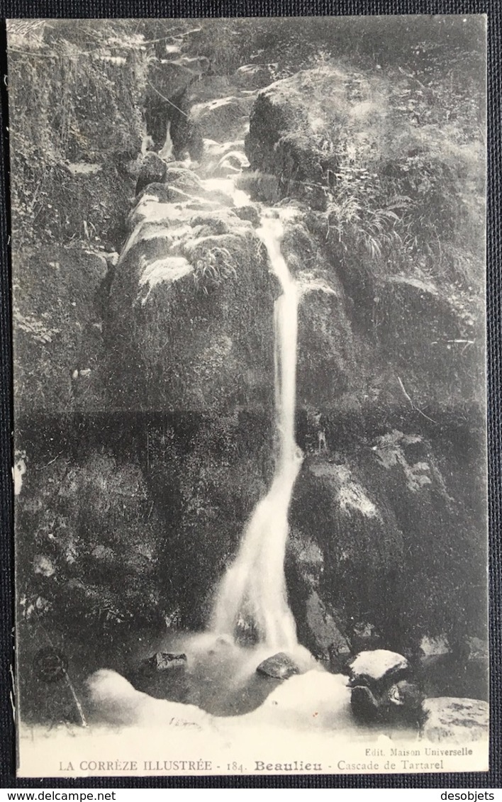 LA CORRÈZE ILLUSTRÉE . 184 BEAULIEU - Cascade De Tartarel - Sonstige & Ohne Zuordnung