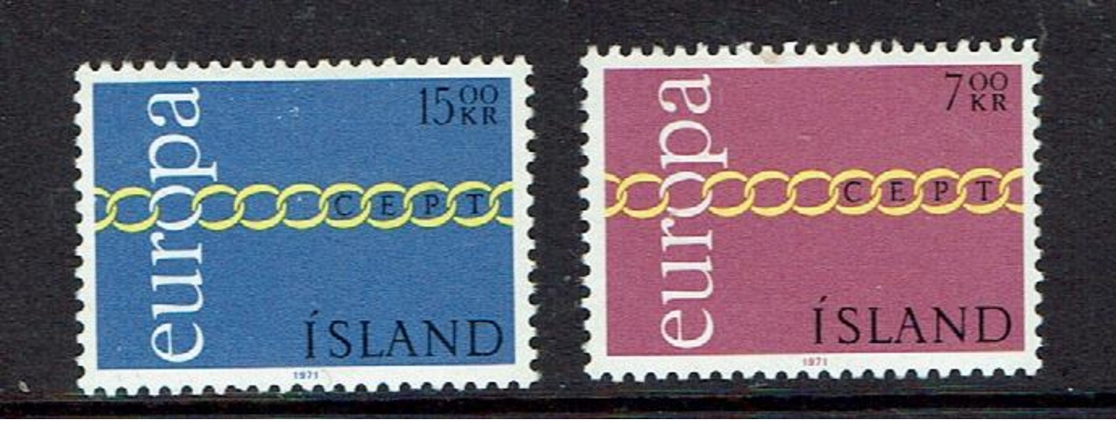 ICELAND...1971...MNH - Unused Stamps