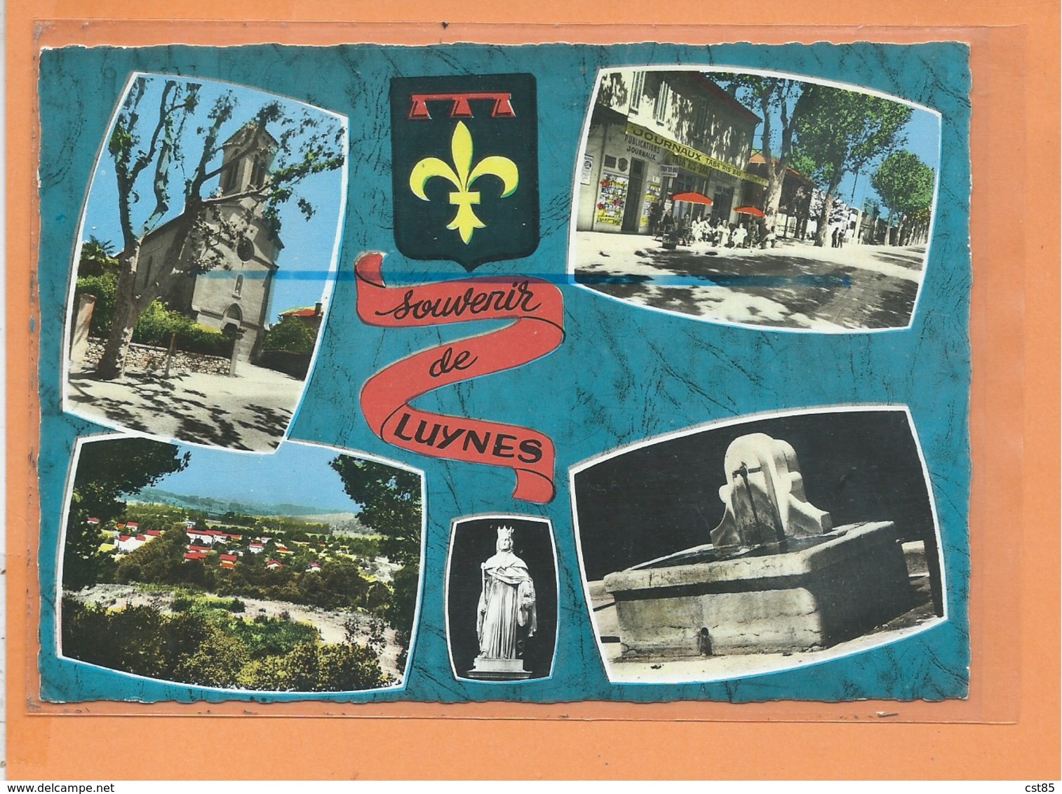 CPSM Grand Format - LUYNES - SOUVENIR - Multivues - Luynes