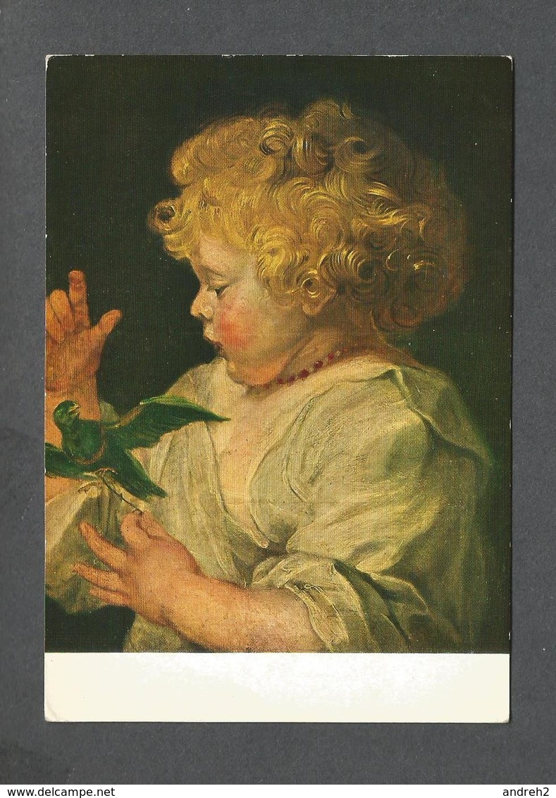 PEINTURES - PAINTING - PIERRE PAUL RUBENS 1577 - 1640 - L'ENFANT À L'OISEAU 40X49 - MUSÉE DE BERLIN ÉCOLE FLAMANDE - Peintures & Tableaux