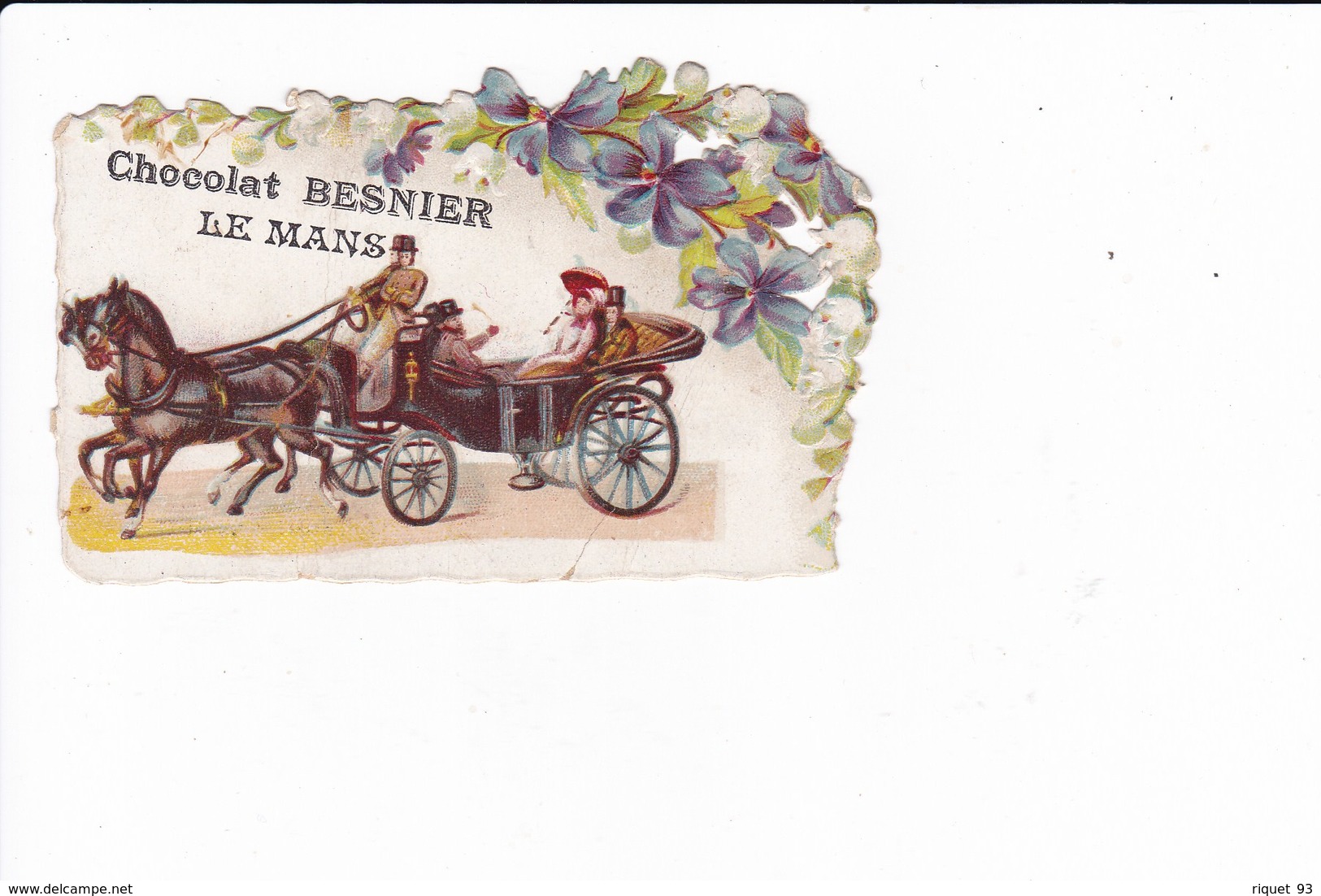 Image Chromo Chocolat BESNIER - Le MANS - Sonstige & Ohne Zuordnung