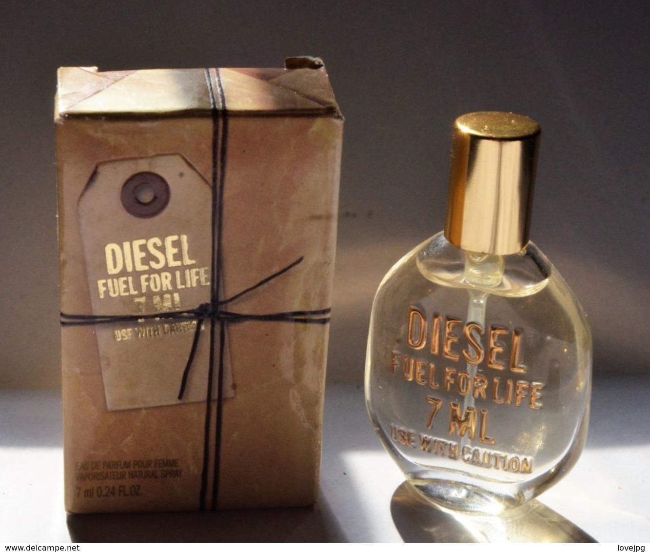 MINIATURE  DIESEL FUEL FOR LIFE 7ML - Non Classés