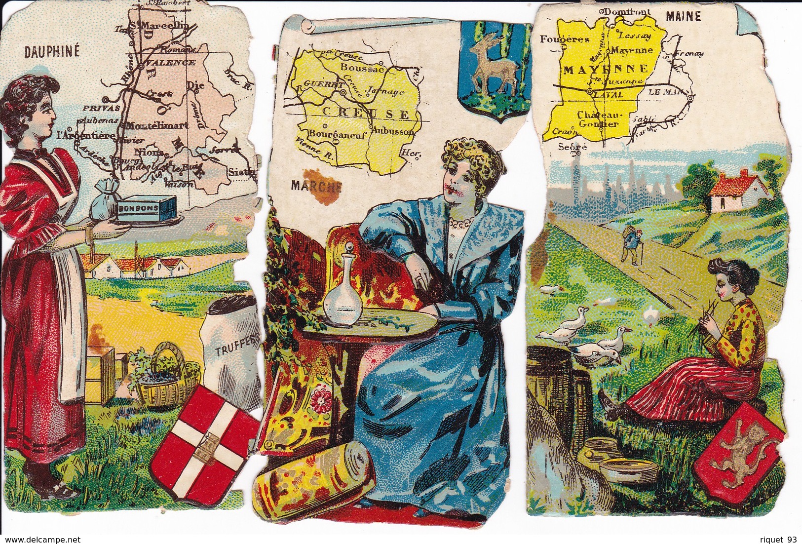 Lot De 36 Images -Provinces De France - Other & Unclassified