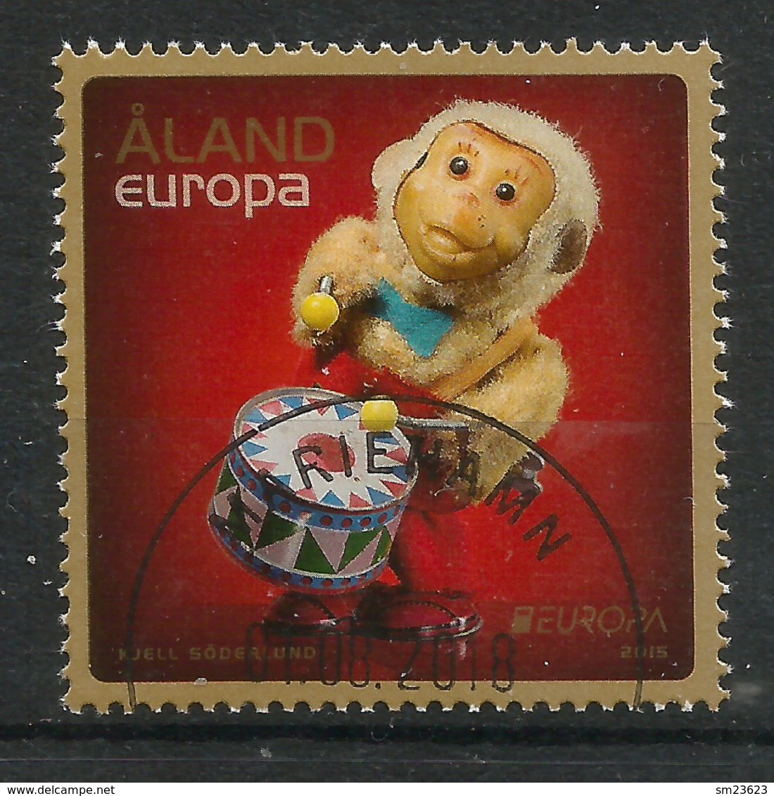 Äland 2015   Mi.Nr. 407, EUROPA CEPT - Historisches Spielzeug  - Gestempelt / Used / (o) - 2015