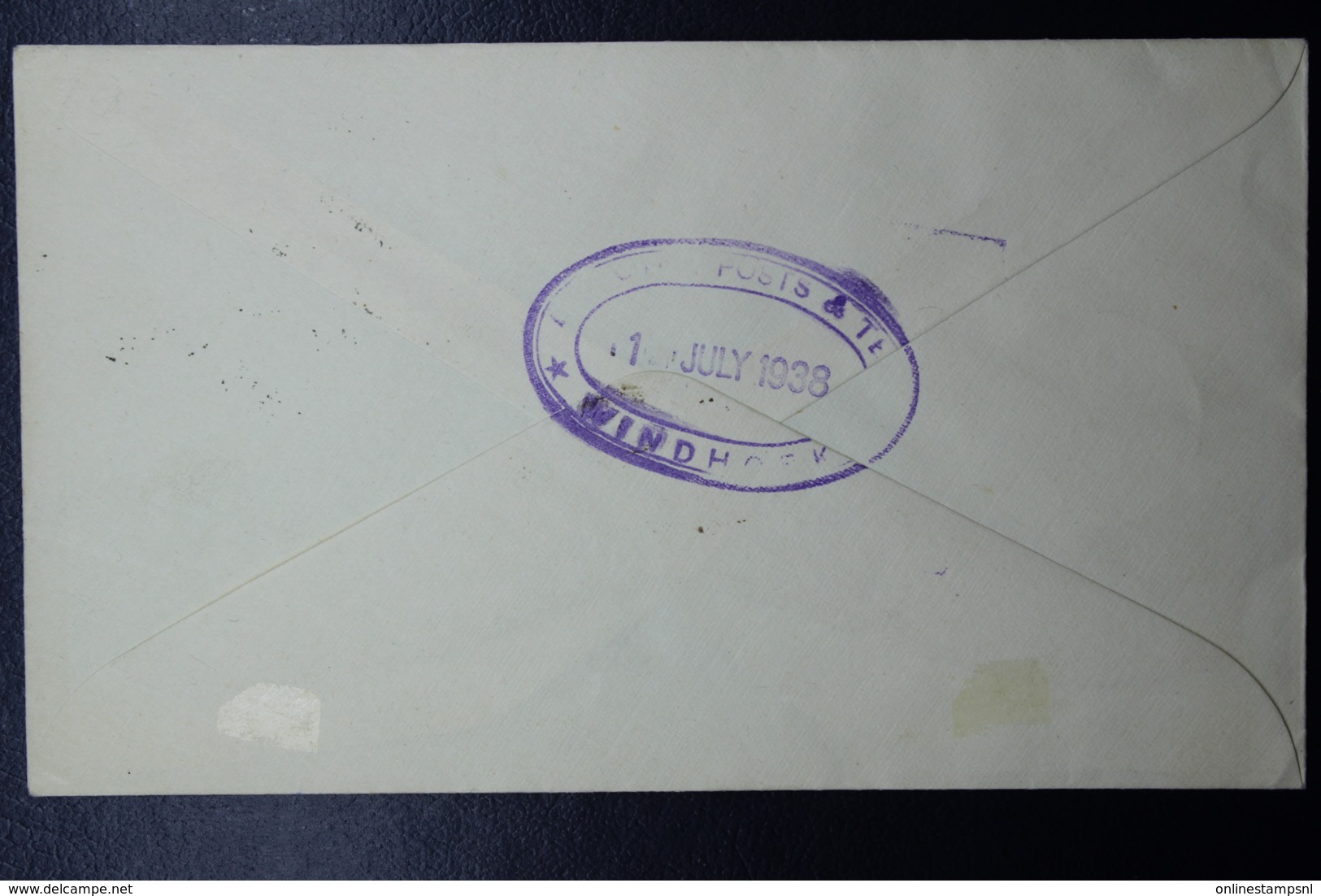 South West Africa: Cover Windhoek First Day Cover Cancel Om Sheetmargin  SG O17 - Africa Del Sud-Ovest (1923-1990)