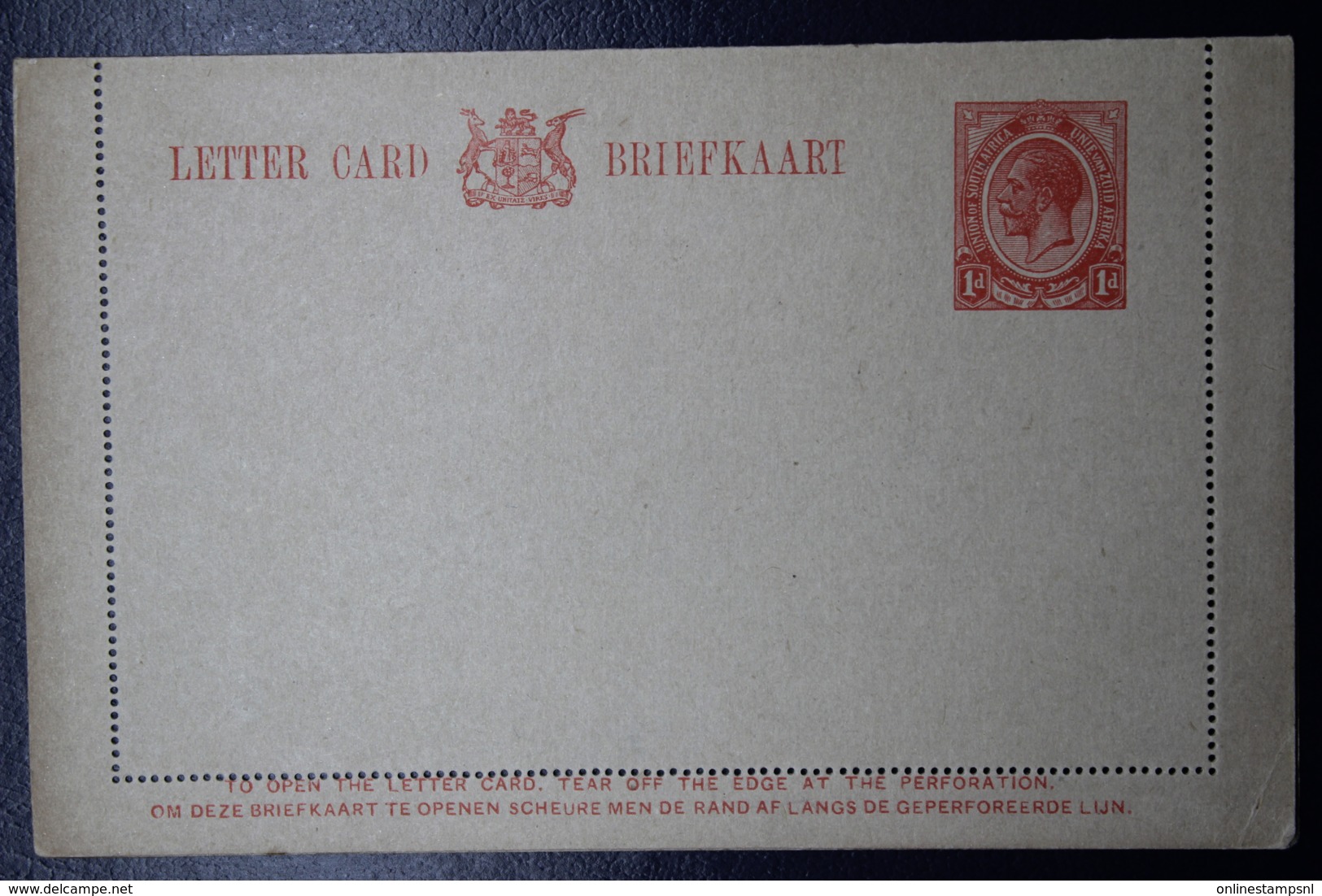 South Africa: Lettercard   Type L1 Not Used - Briefe U. Dokumente
