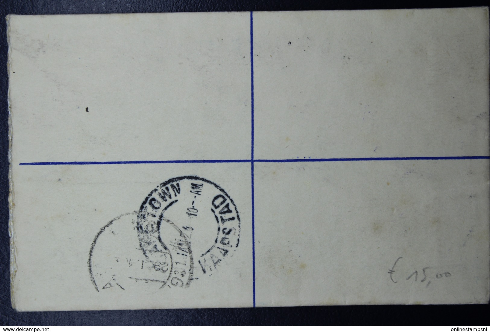 South Africa: Registered Cover Kaapstad  11-1-1924  HG 5 Uprated - Covers & Documents