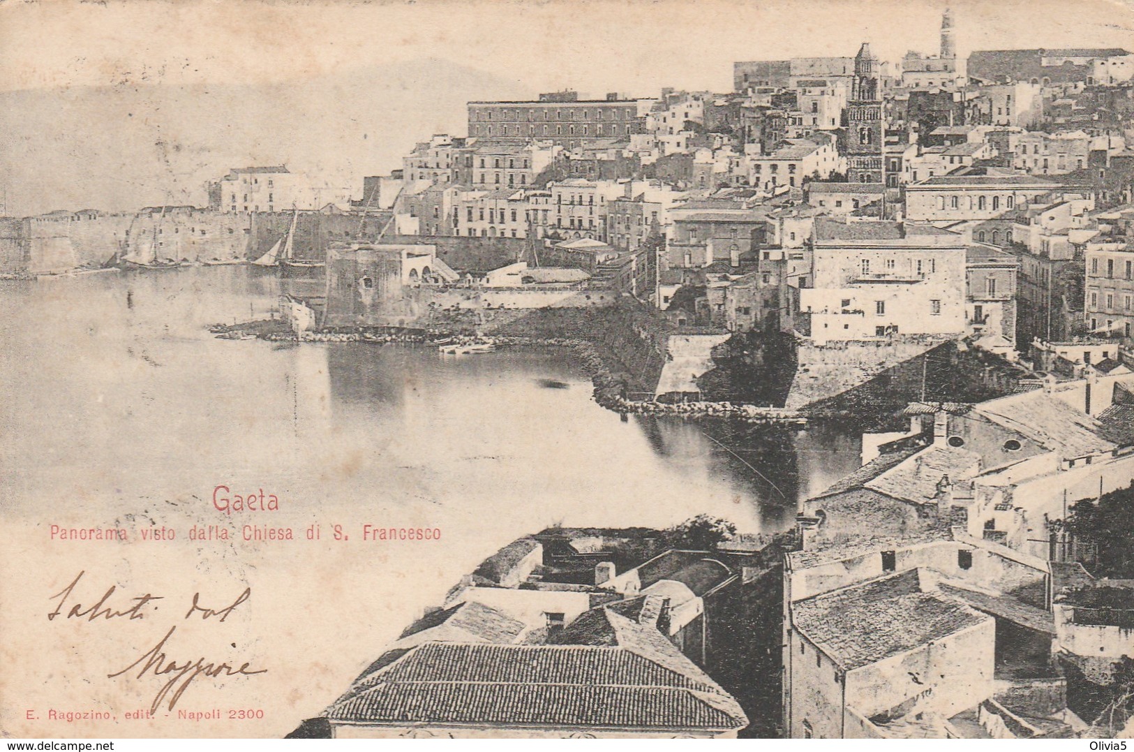 GAETA - PANORAMA VISTO DALLA CHIESA DI S. FRANCESCO - Latina