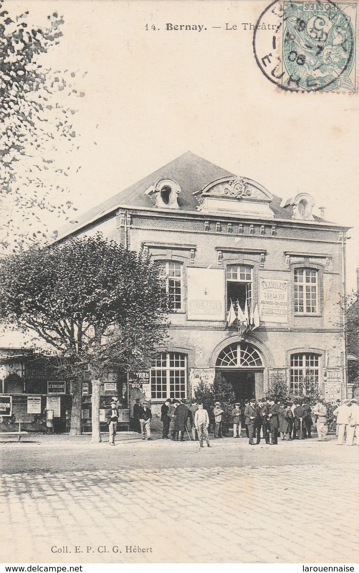 27 - BERNAY  - Le Théâtre - Bernay