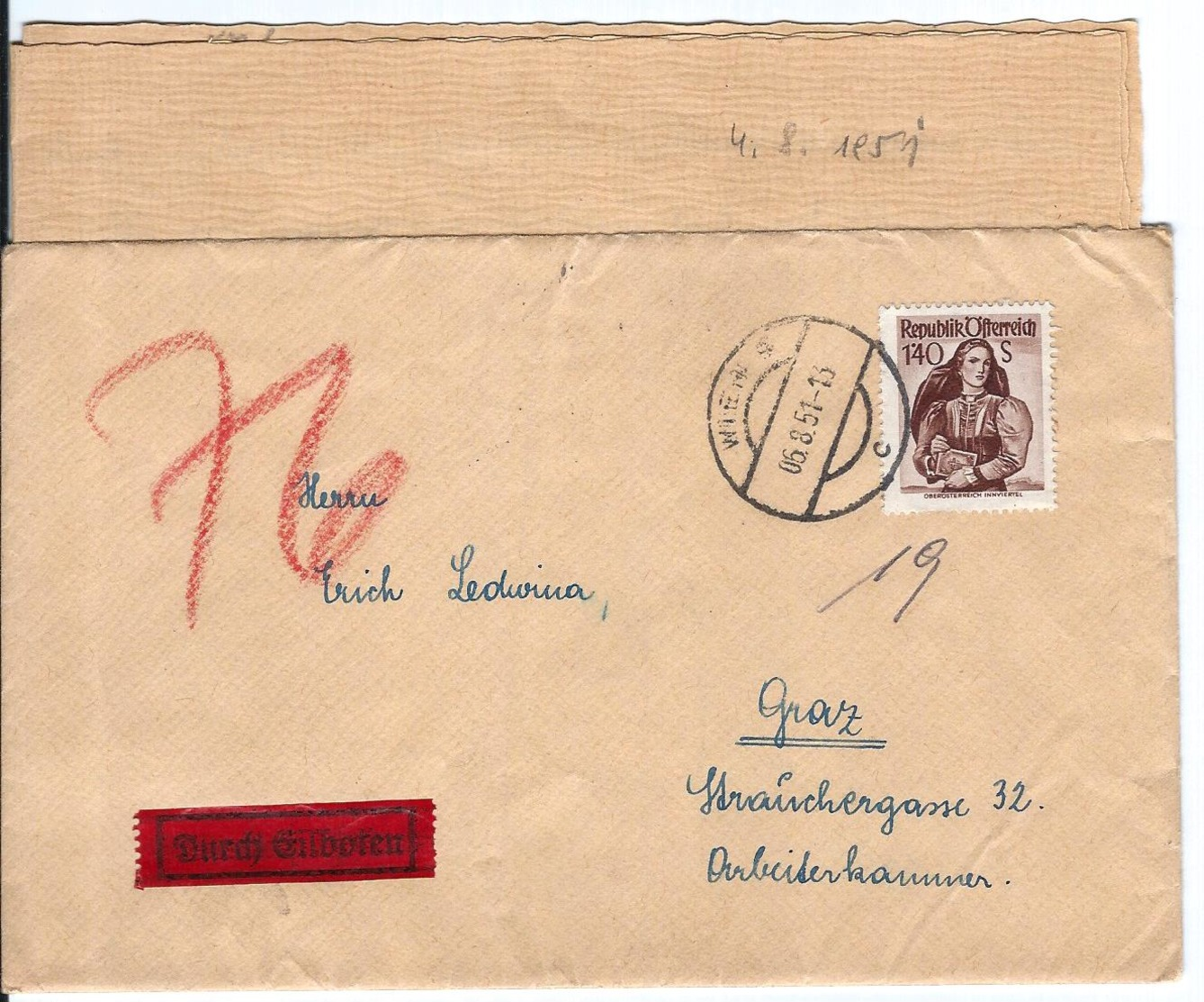 Austria - Österreich Post - Briefmarken - Cartas & Documentos