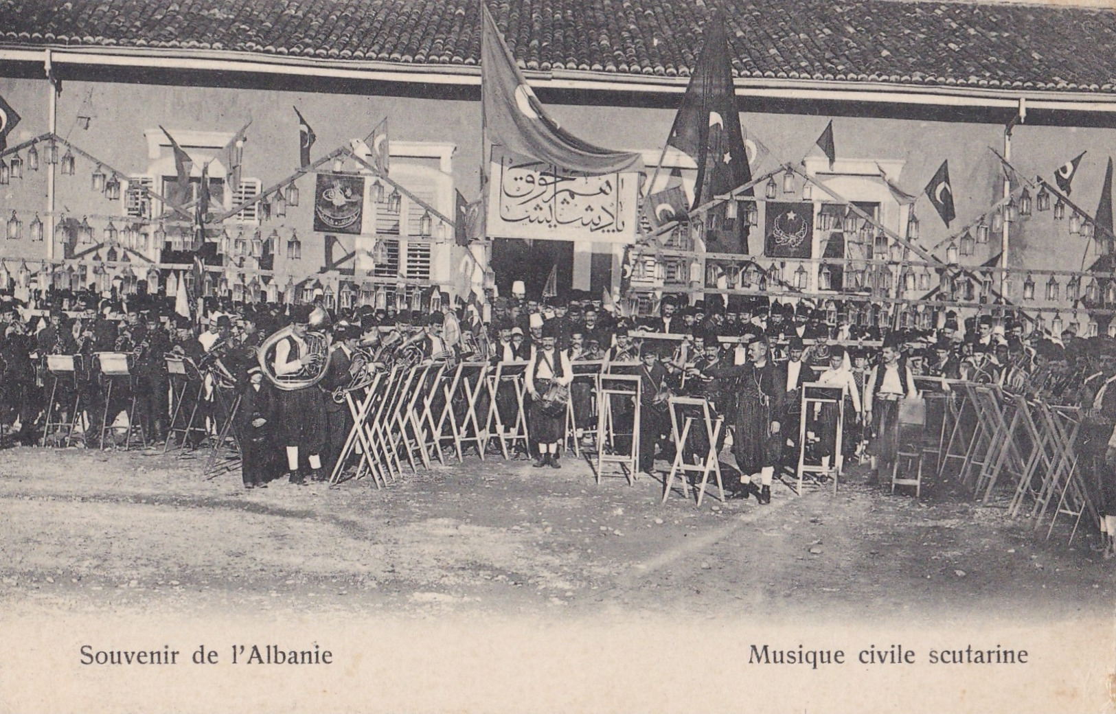 Souvenir De L'Albanie: Musique Civile Scutarine/ Rare Pic!!! - Albanie