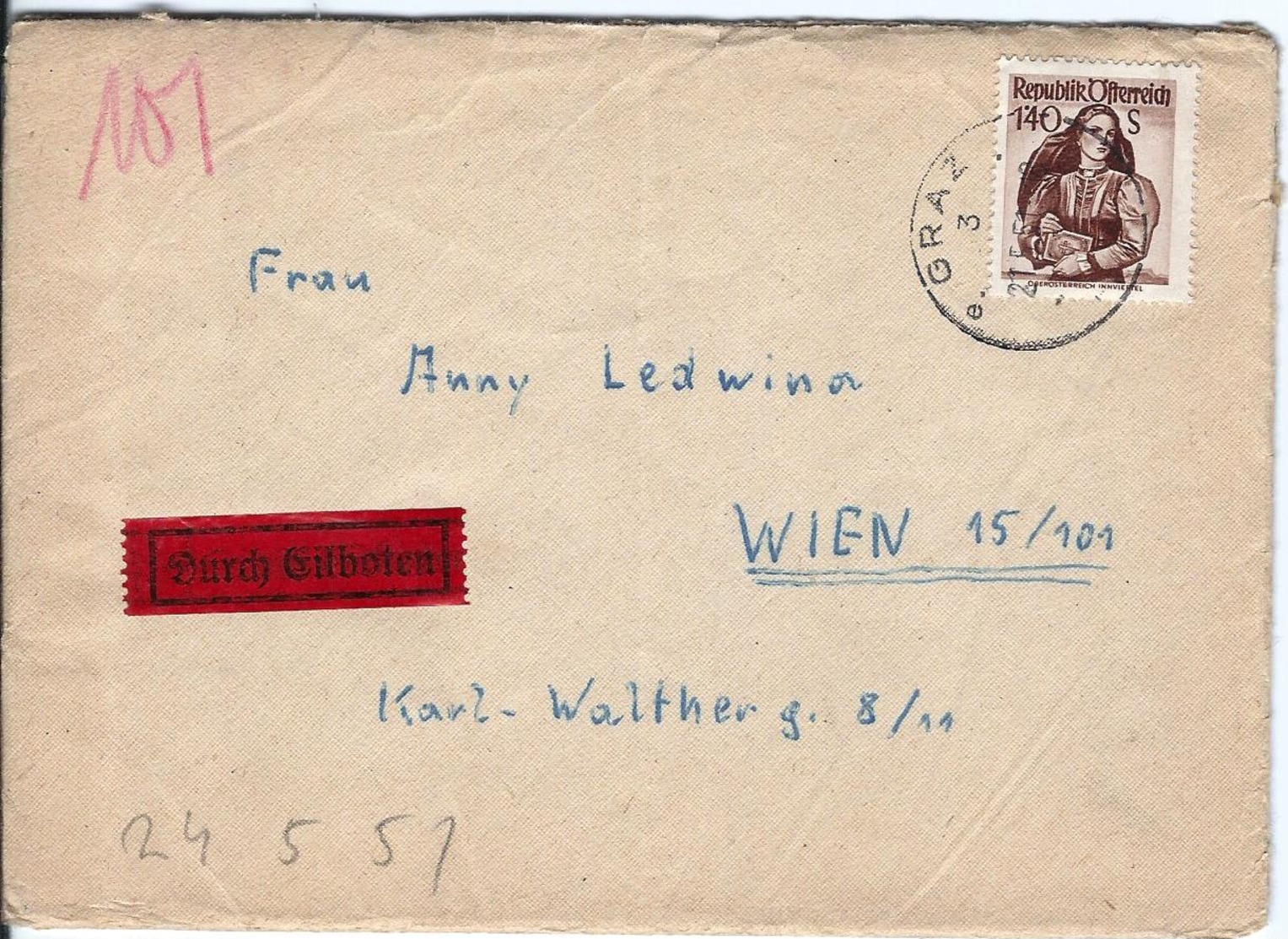 Austria - Österreich Post - Briefmarken - Cartas & Documentos