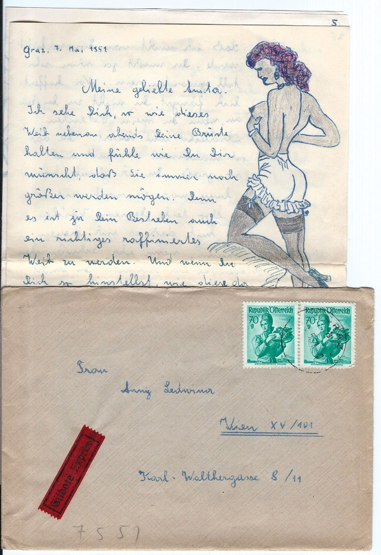 Austria - Österreich Post - Briefmarken - Cartas & Documentos