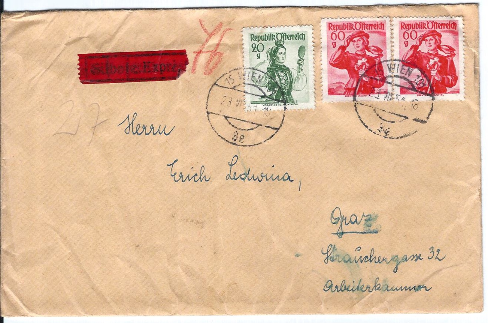 Austria - Österreich Post - Briefmarken - Lettres & Documents