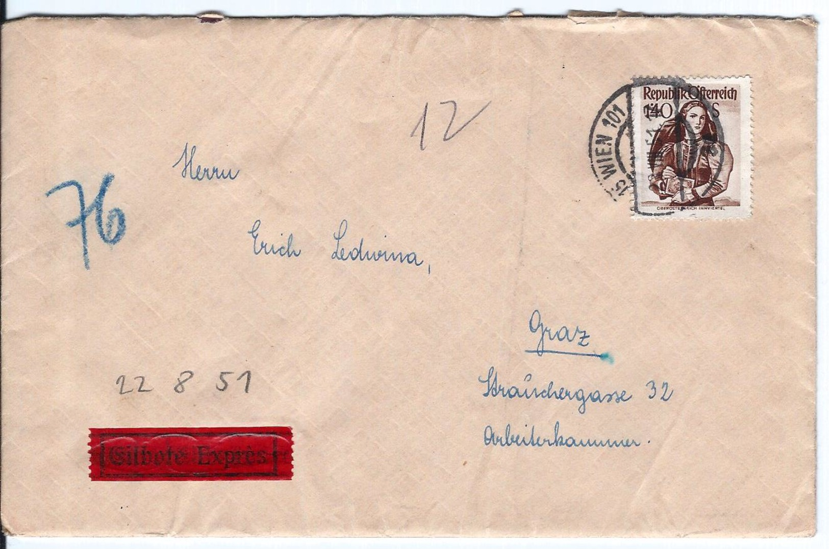 Austria - Österreich Post - Briefmarken - Cartas & Documentos